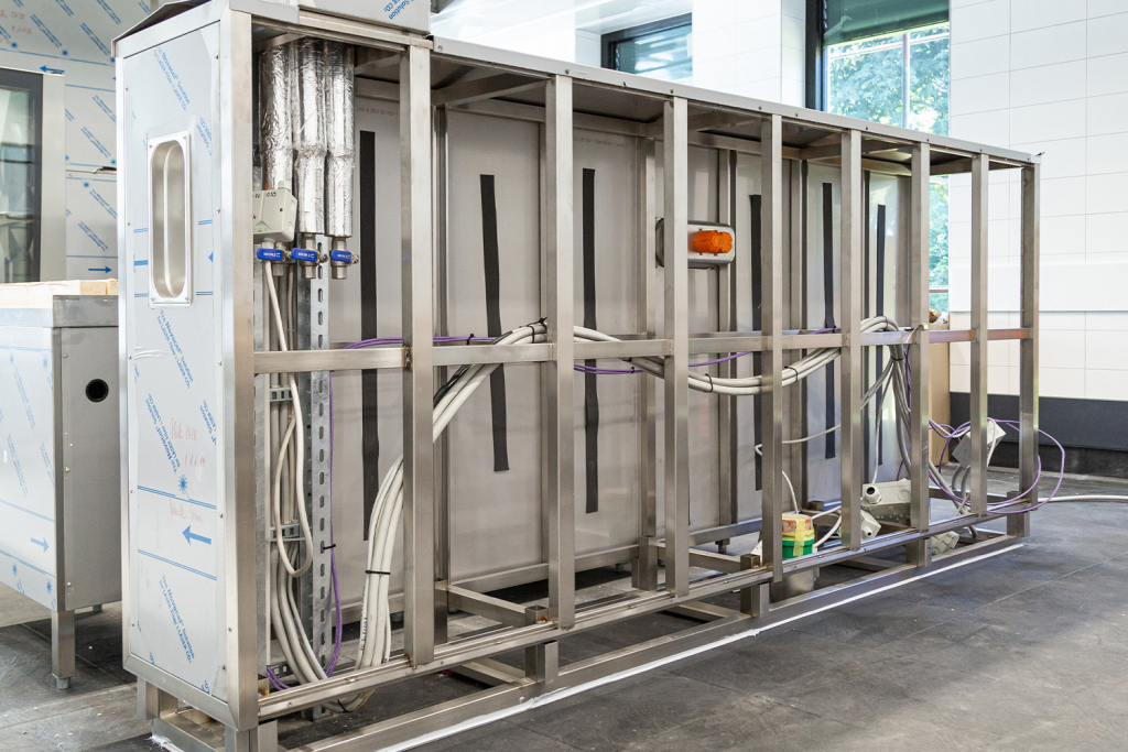 JVA Vechta | Neubau Zentralküche – Lamping Systemtechnik